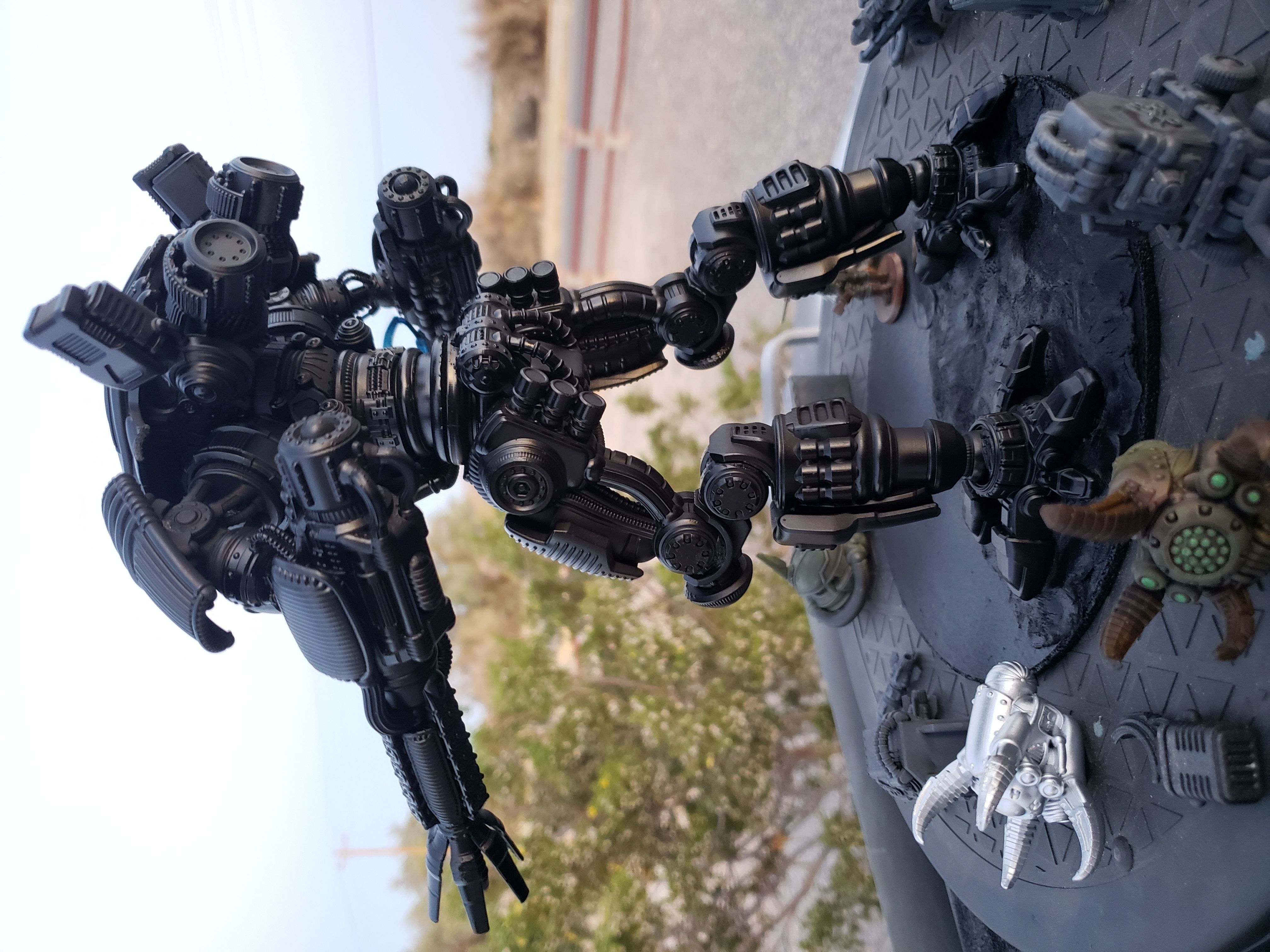 28mm Cervantes-Class Sicario Assassination Mech 3D print model_9