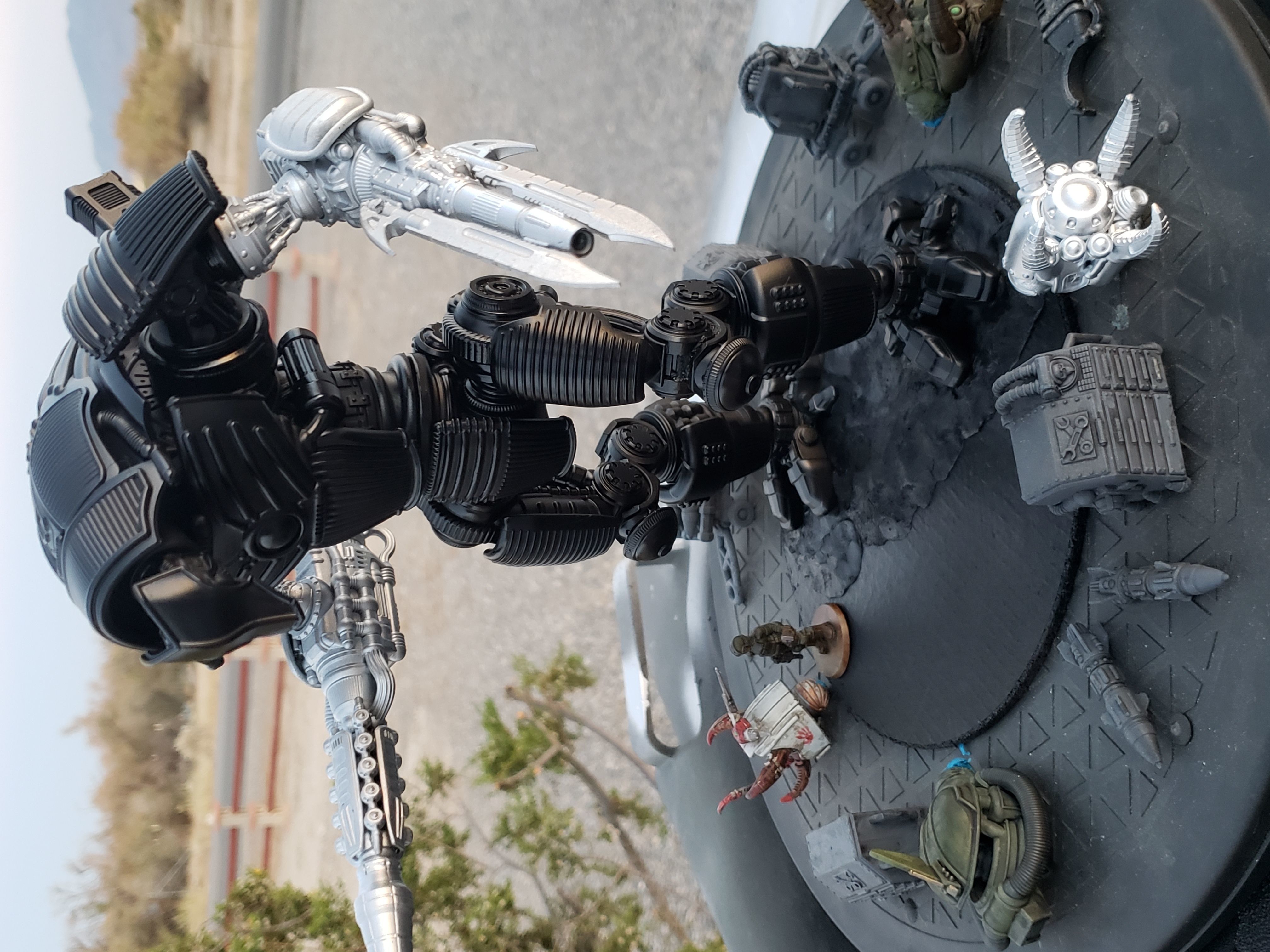 28mm Cervantes-Class Sicario Assassination Mech 3D print model_10