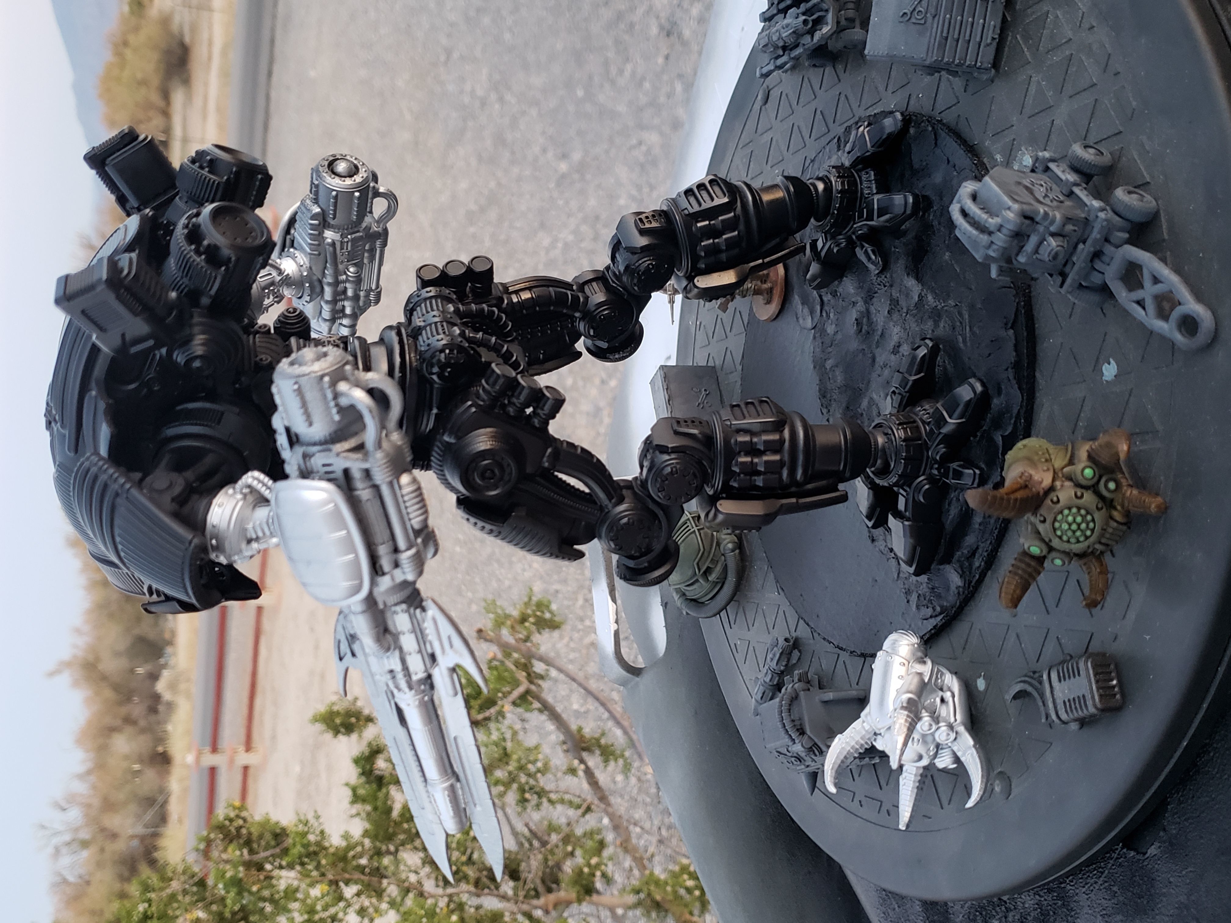 28mm Cervantes-Class Sicario Assassination Mech 3D print model_11