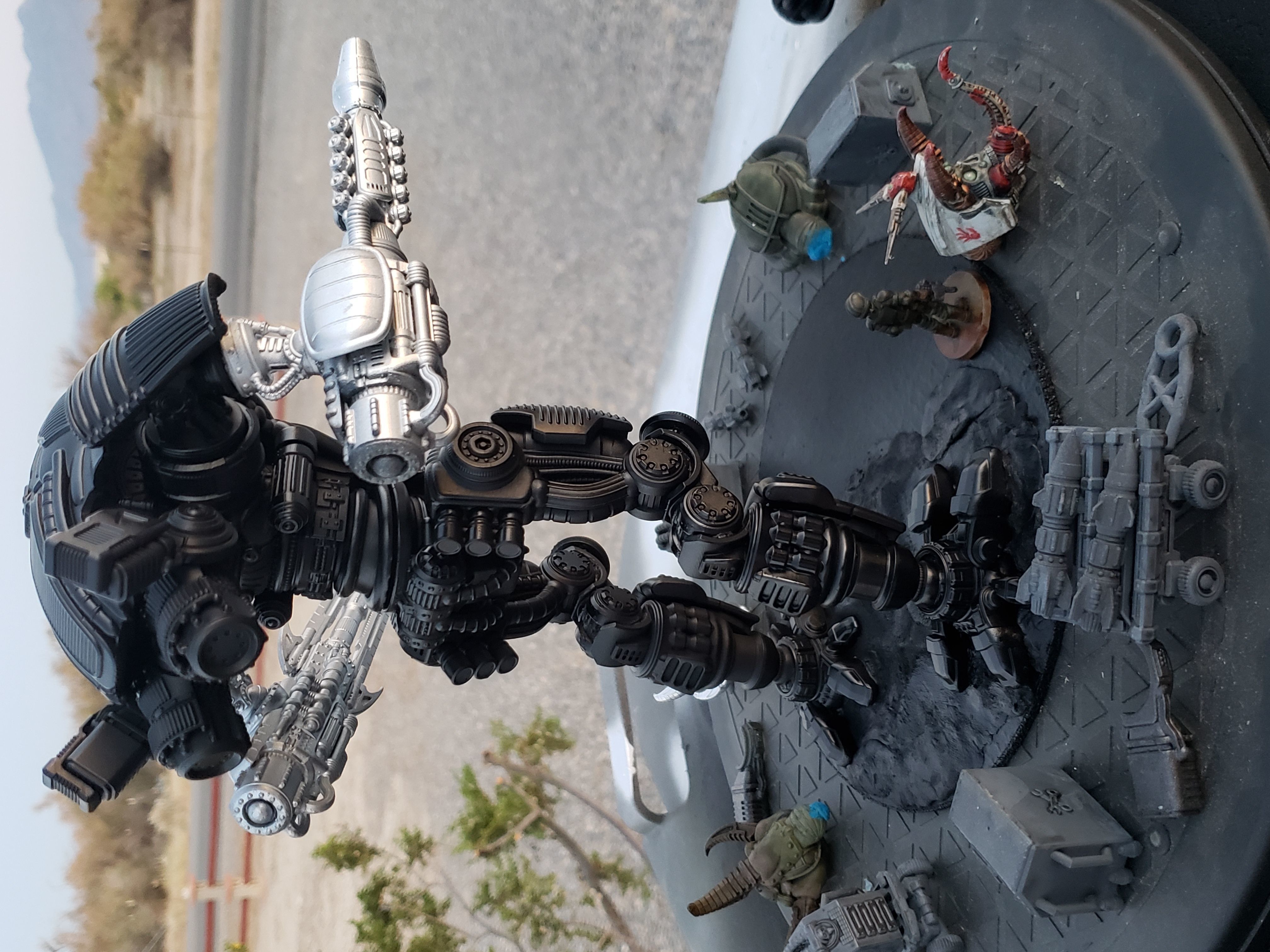 28mm Cervantes-Class Sicario Assassination Mech 3D print model_18