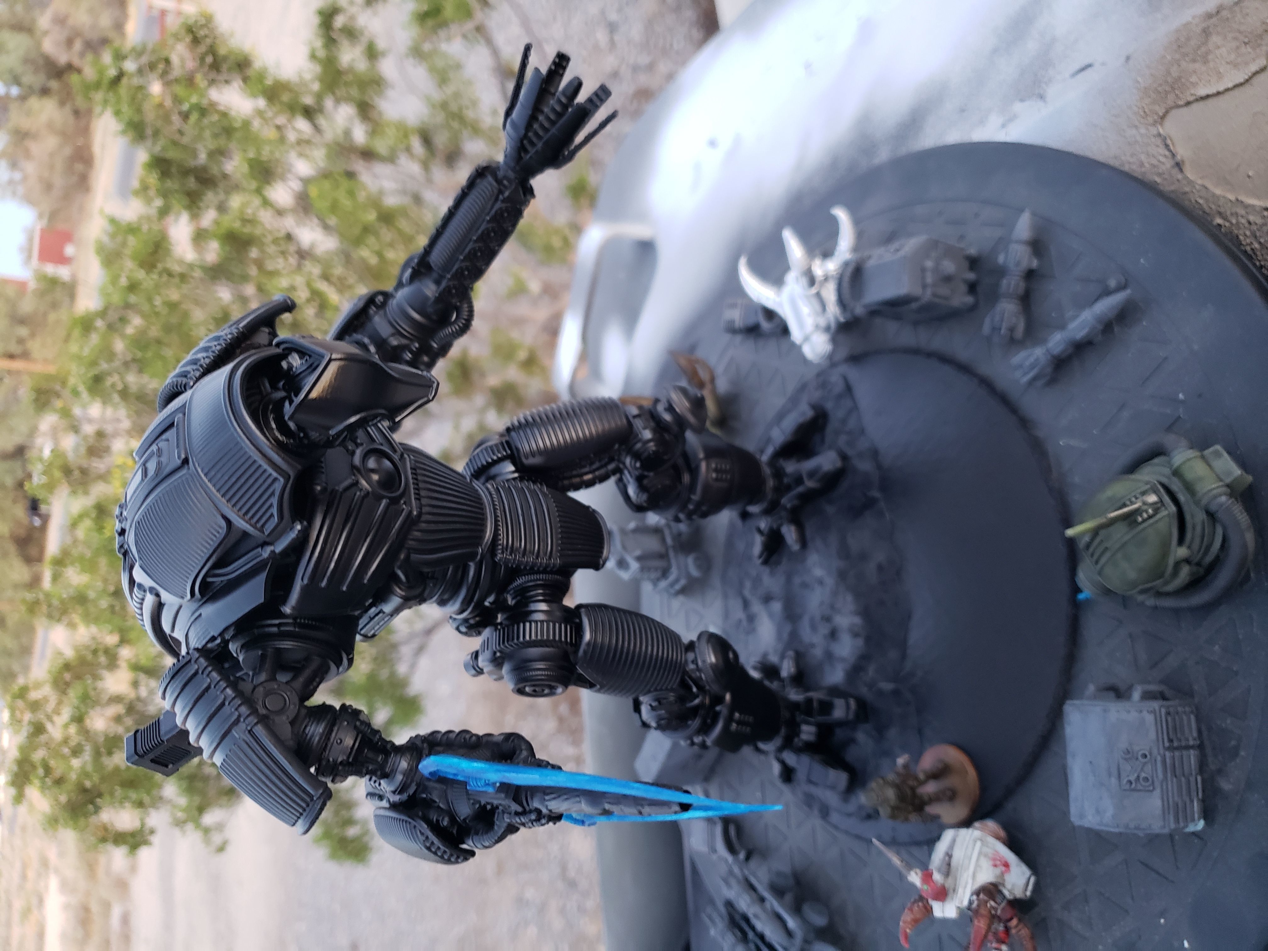 28mm Cervantes-Class Sicario Assassination Mech 3D print model_24