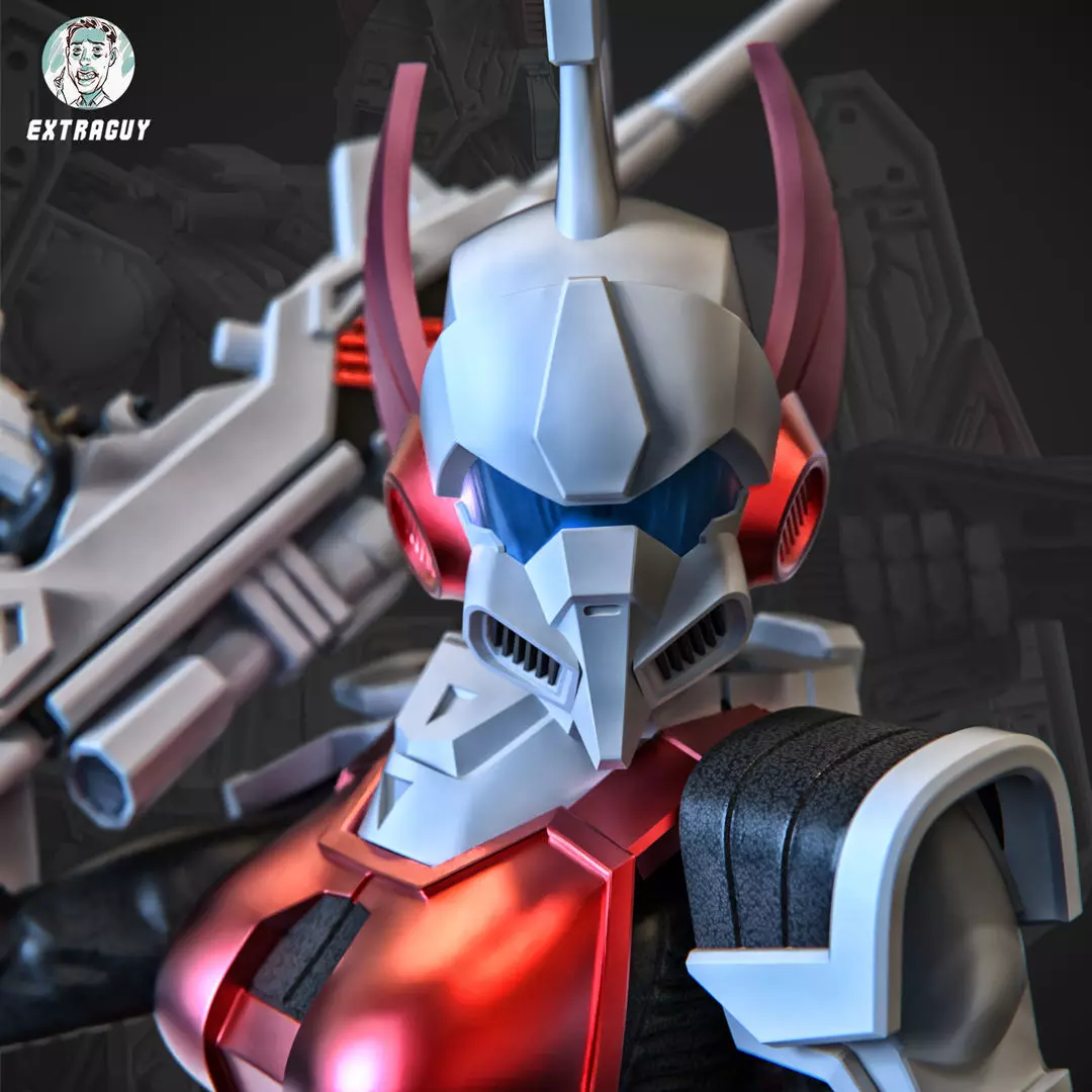 Swan Helmet Pilot Girl 3D Printable 100mm 3D print model_0