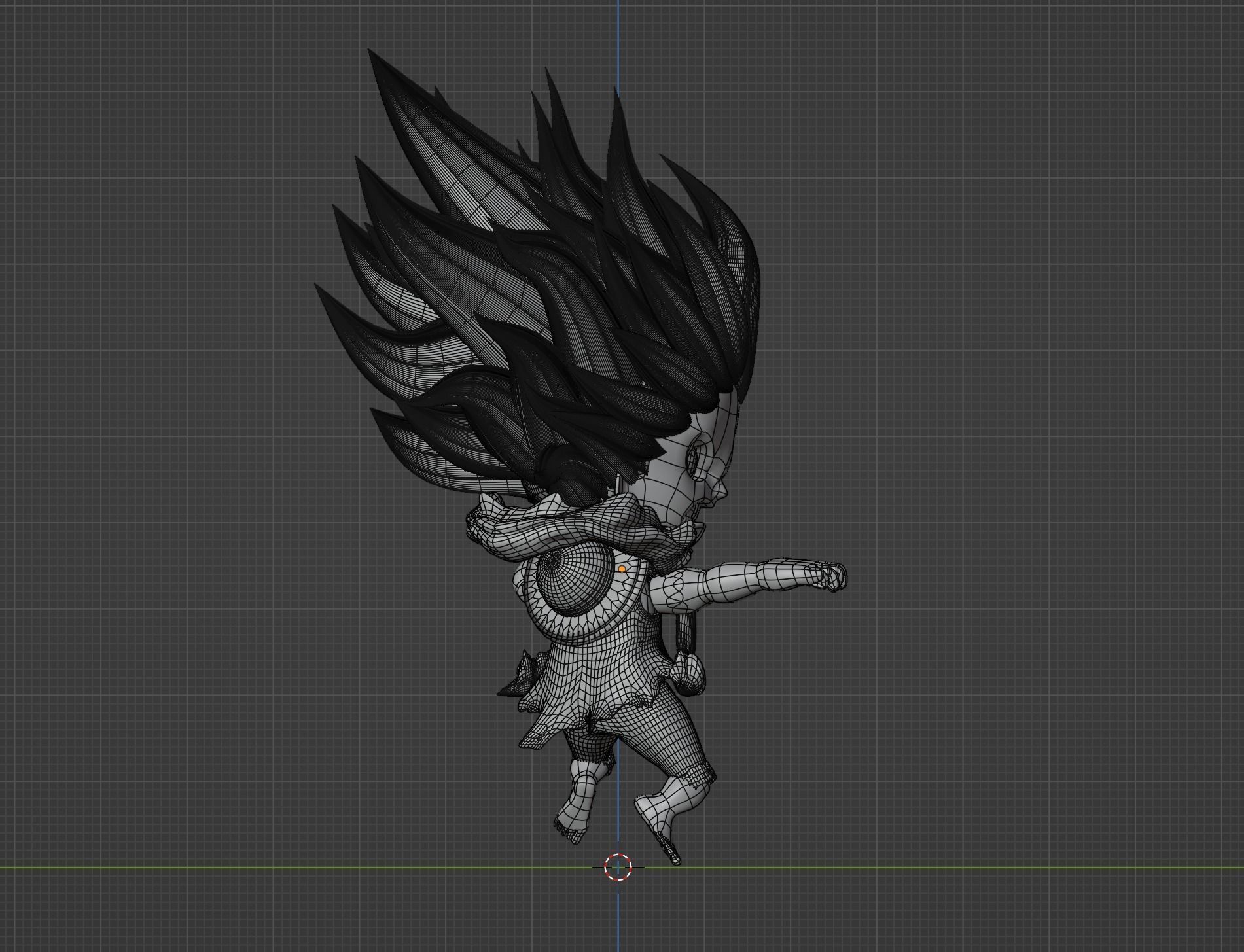 Luffy Gear4 Snakeman SD - One Piece 3D model_13