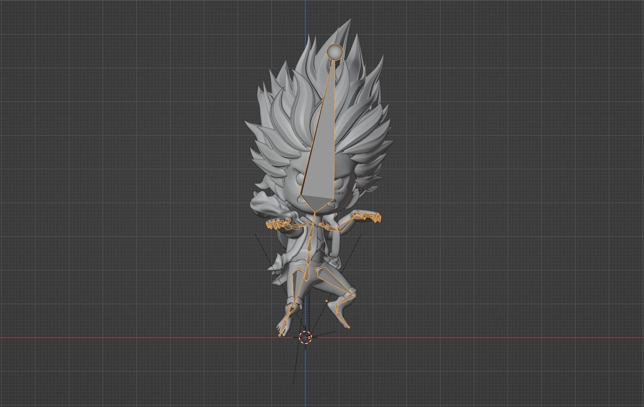 Luffy Gear4 Snakeman SD - One Piece 3D model_14