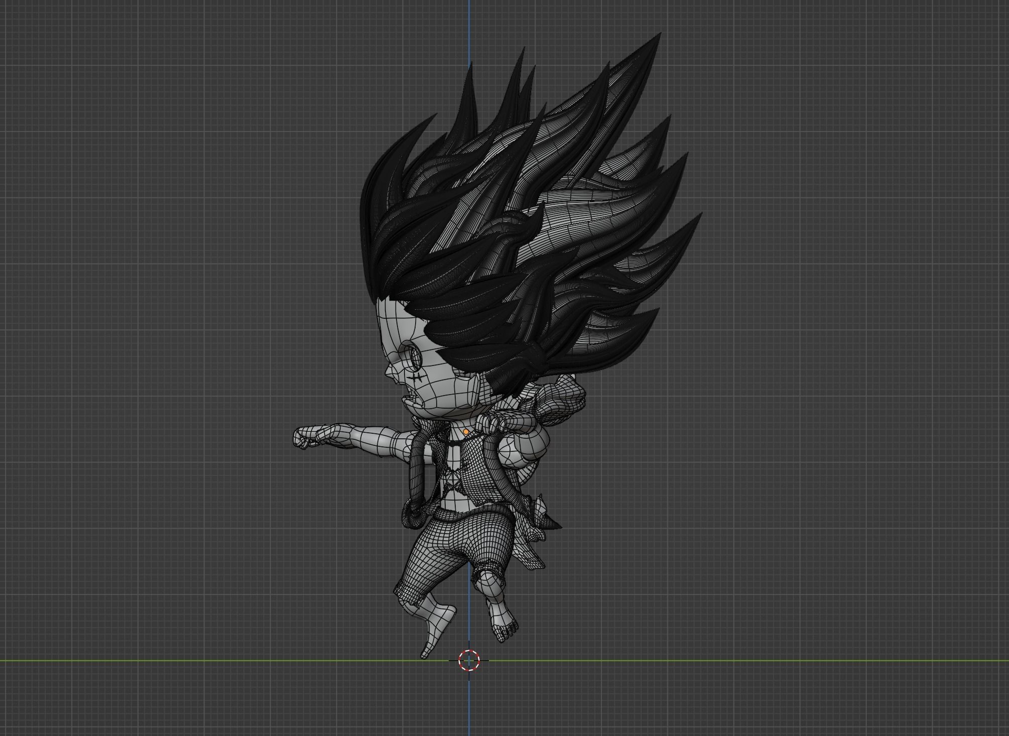 Luffy Gear4 Snakeman SD - One Piece 3D model_11