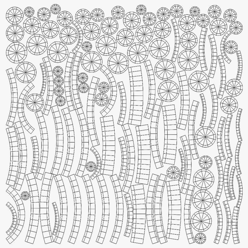 the gun smg45 3D model Textures Low-poly 3D model_16