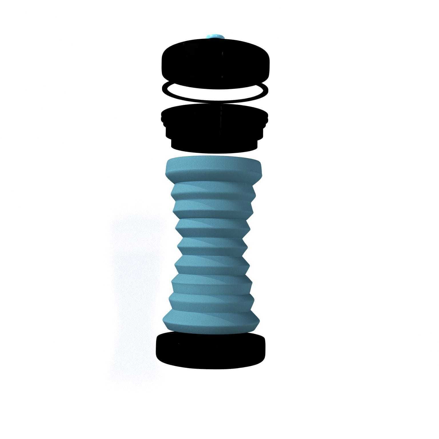 3D Model of a Spring-Loaded Mechanism 3D model_1