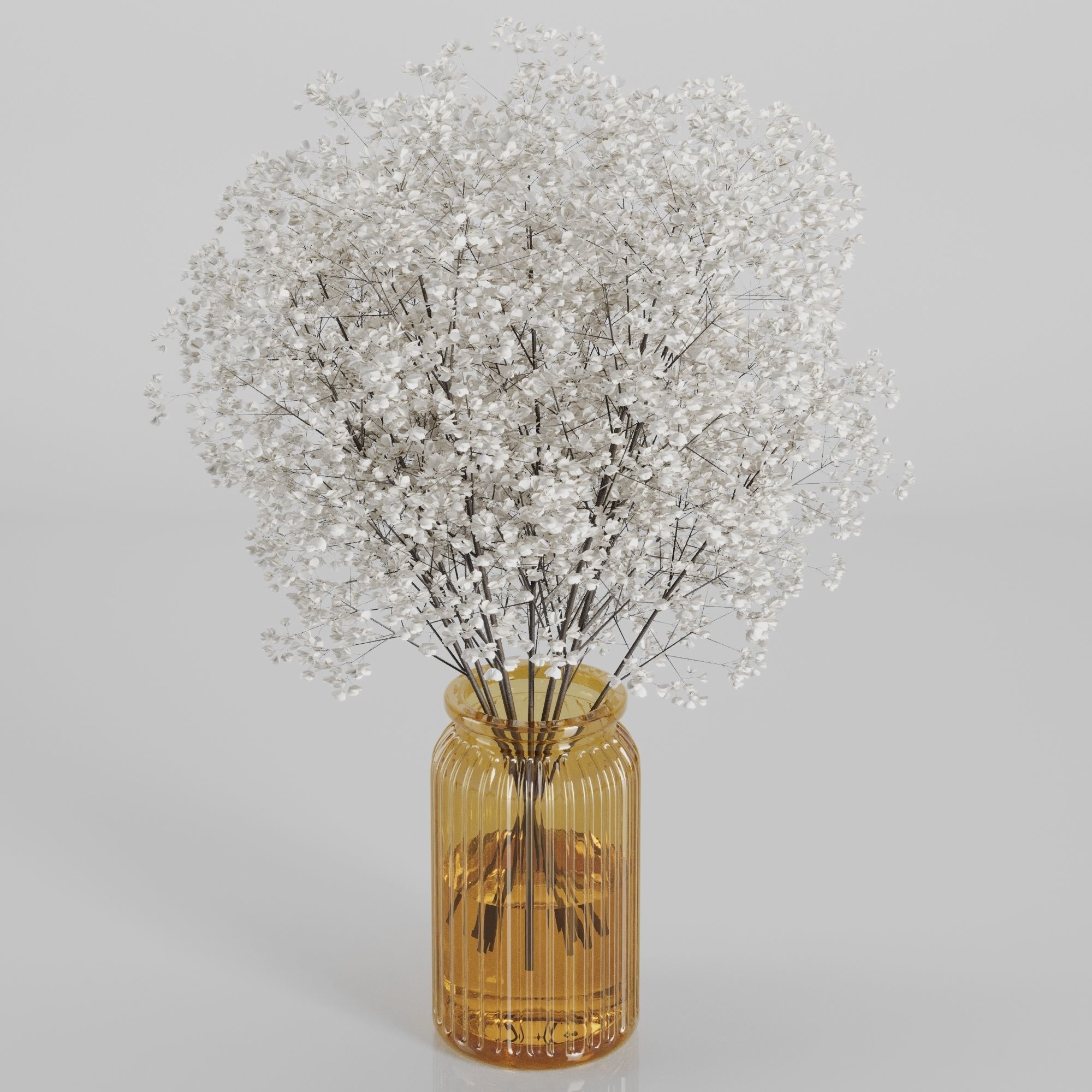 Babys Breath Bouquet2 3D model_6