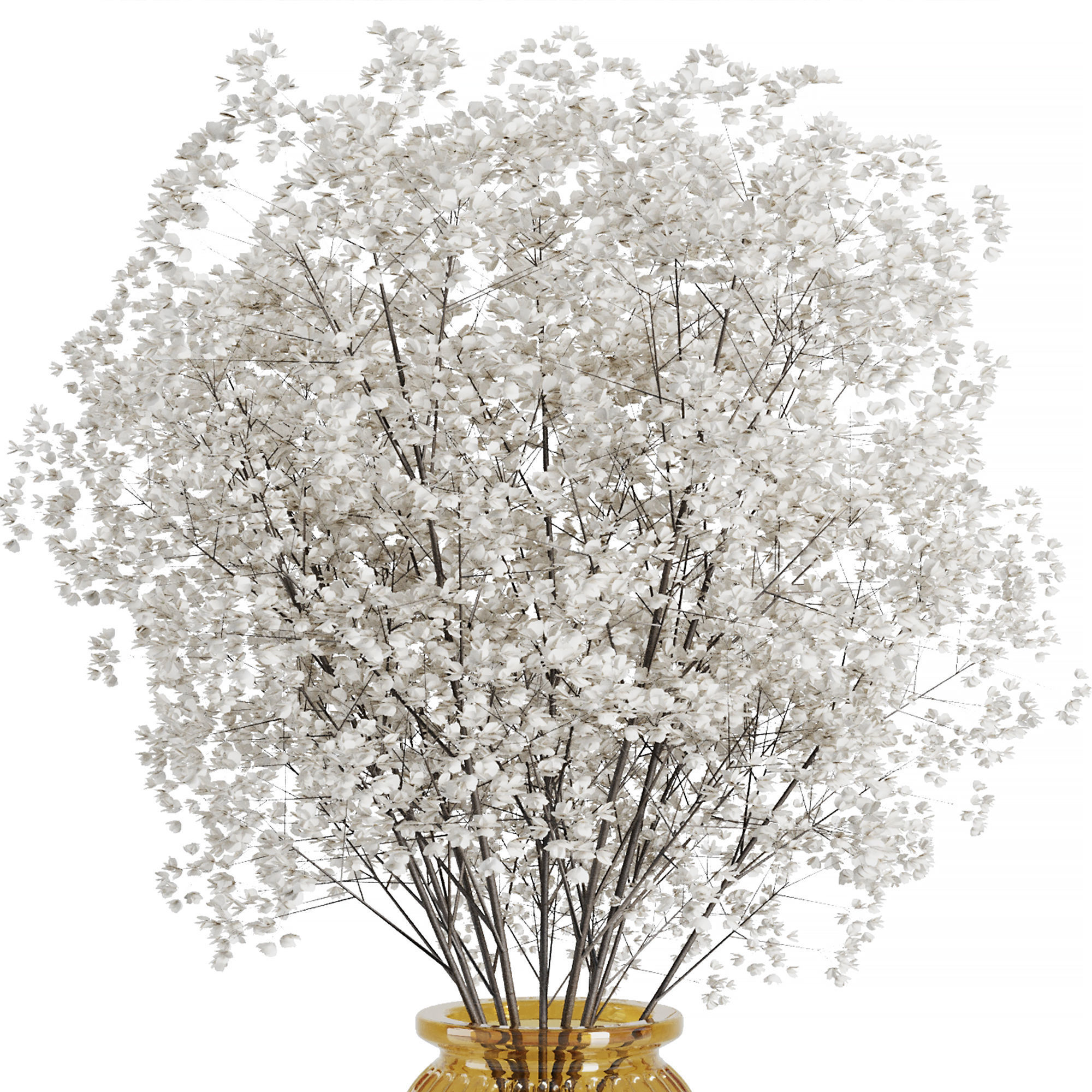Babys Breath Bouquet2 3D model_3