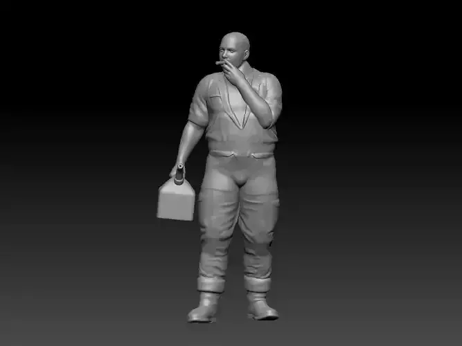 mechanic 3 3D print model