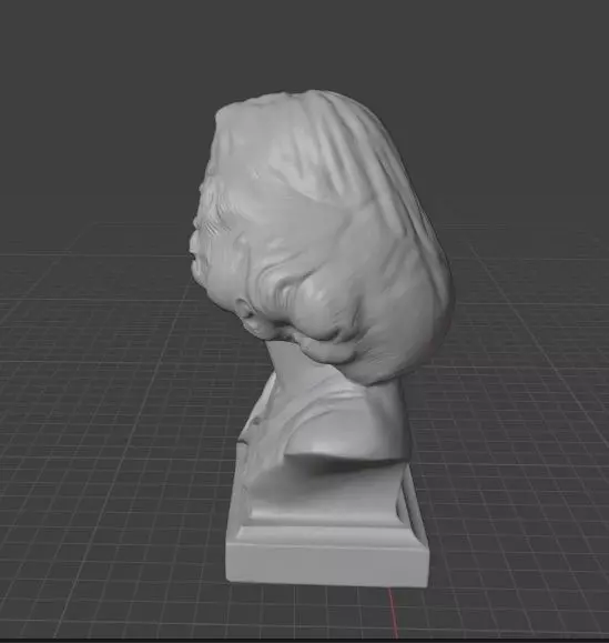 Hedy Lamarr 3D print model_2