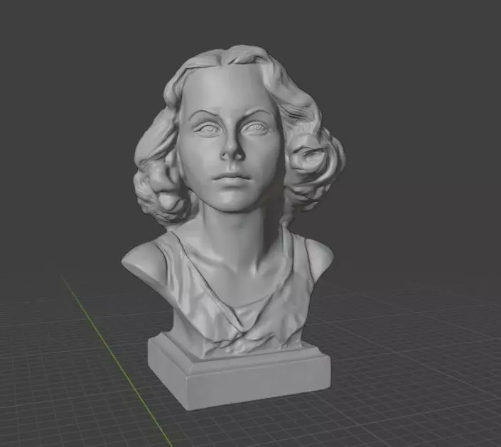 Hedy Lamarr 3D print model_20