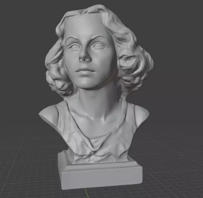 Hedy Lamarr 3D print model_10