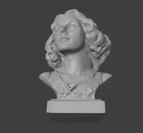 Hedy Lamarr 3D print model_7
