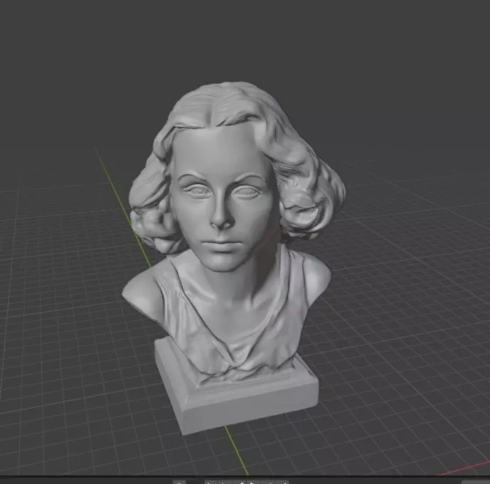 Hedy Lamarr 3D print model_21