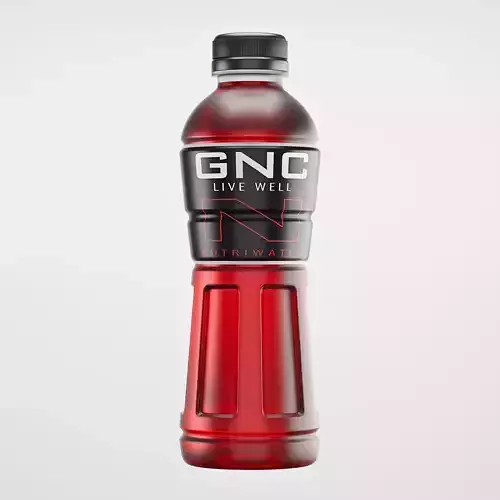Juice Bottle - Tutorial Included 3D model