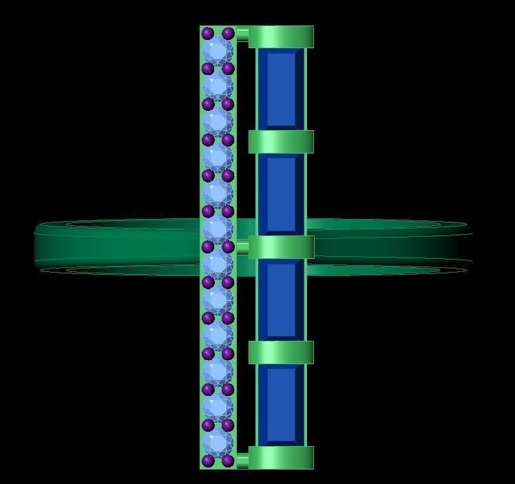 YUZUK BAGET TASLI 3D model_2