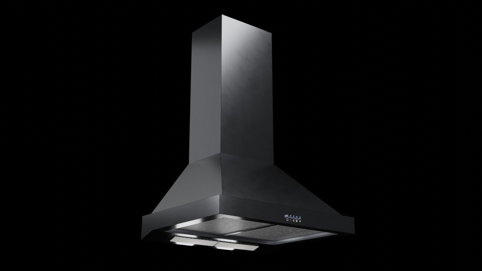 White goods Set  Low-poly 3D model_2