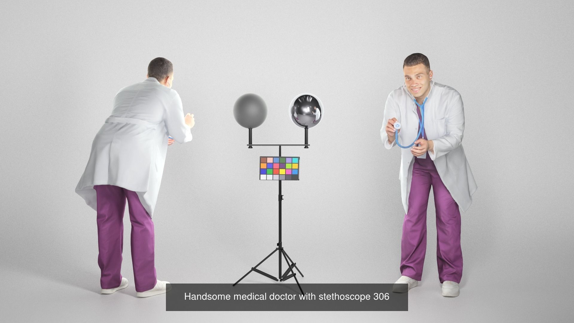 Medical operation team 27 3D Model Collection_5