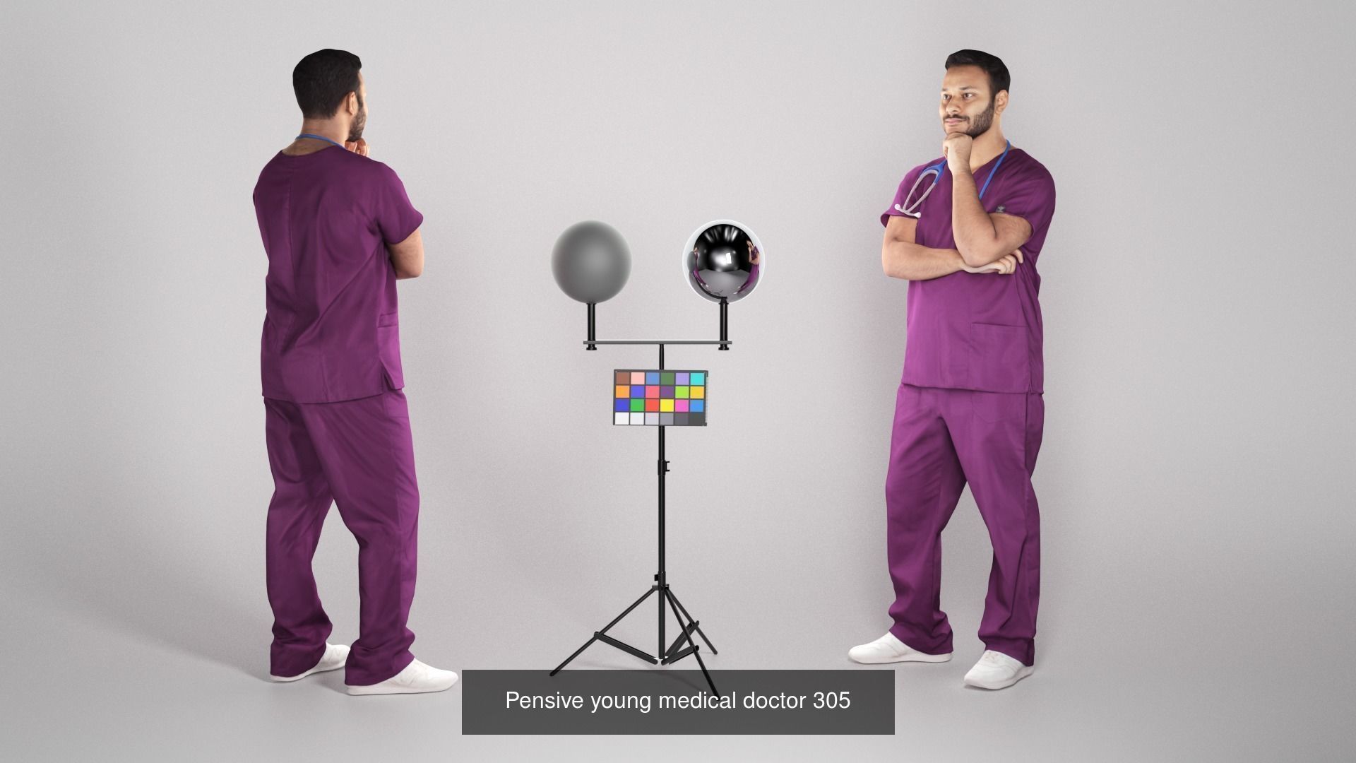 Medical operation team 27 3D Model Collection_4