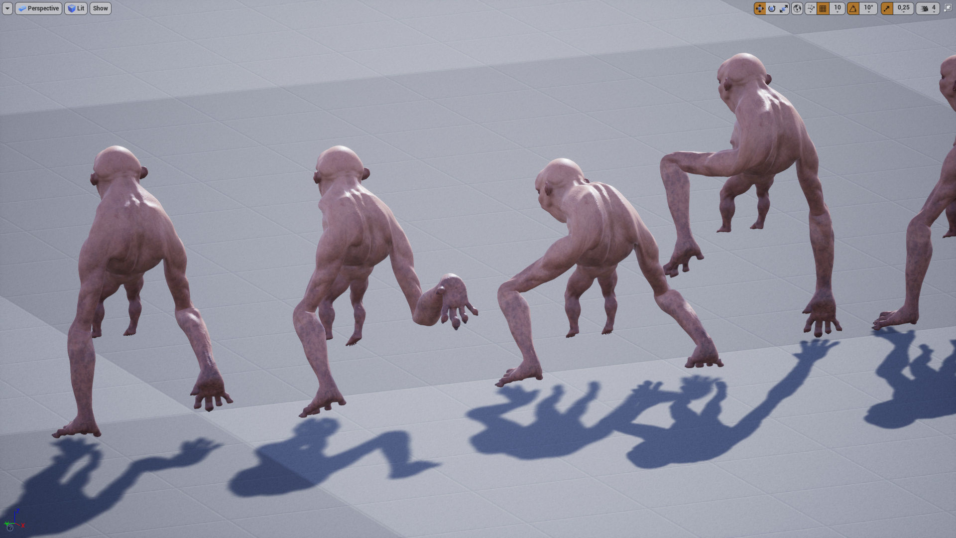 Homunculus Low-poly 3D model_15