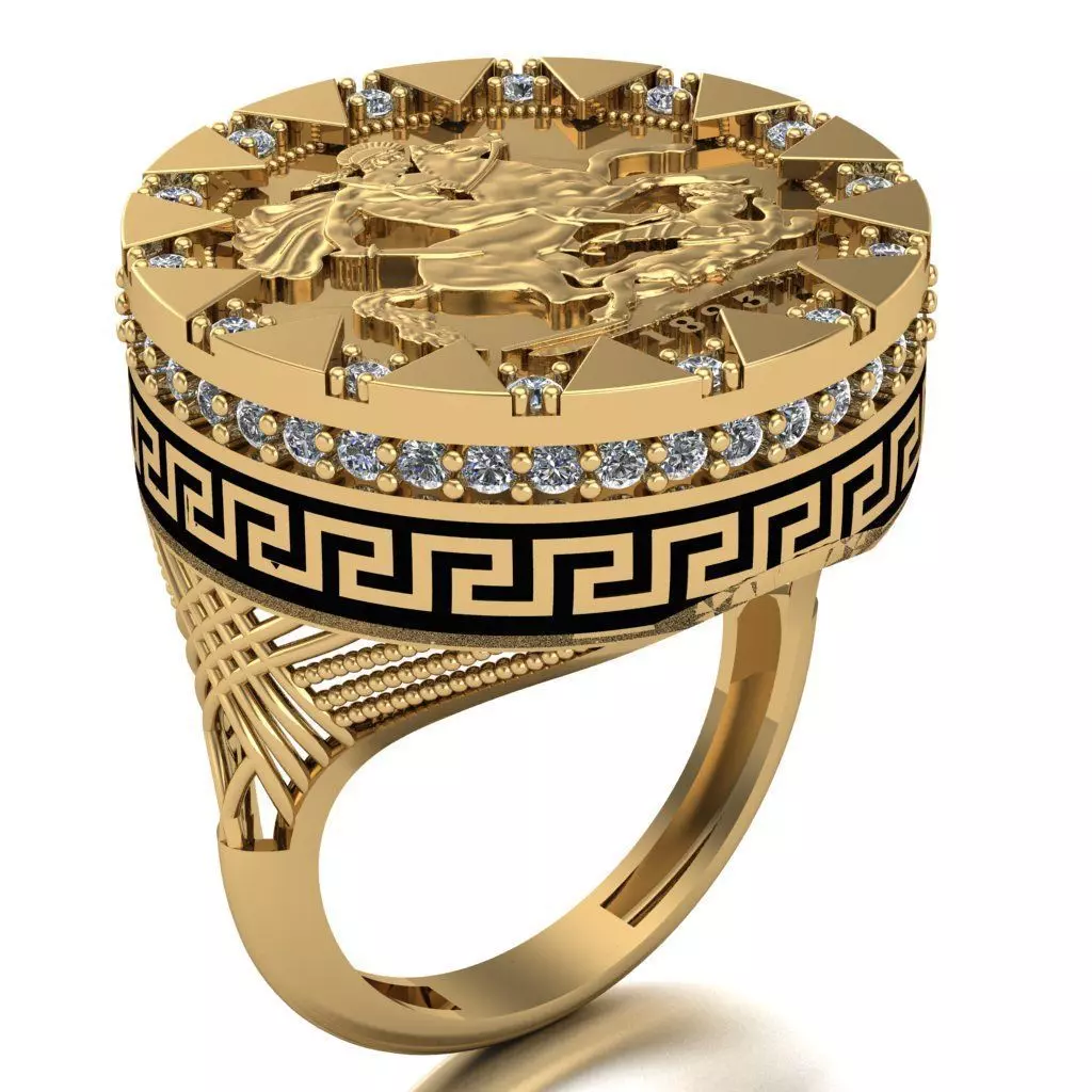 Lira Ring 055 3D print model