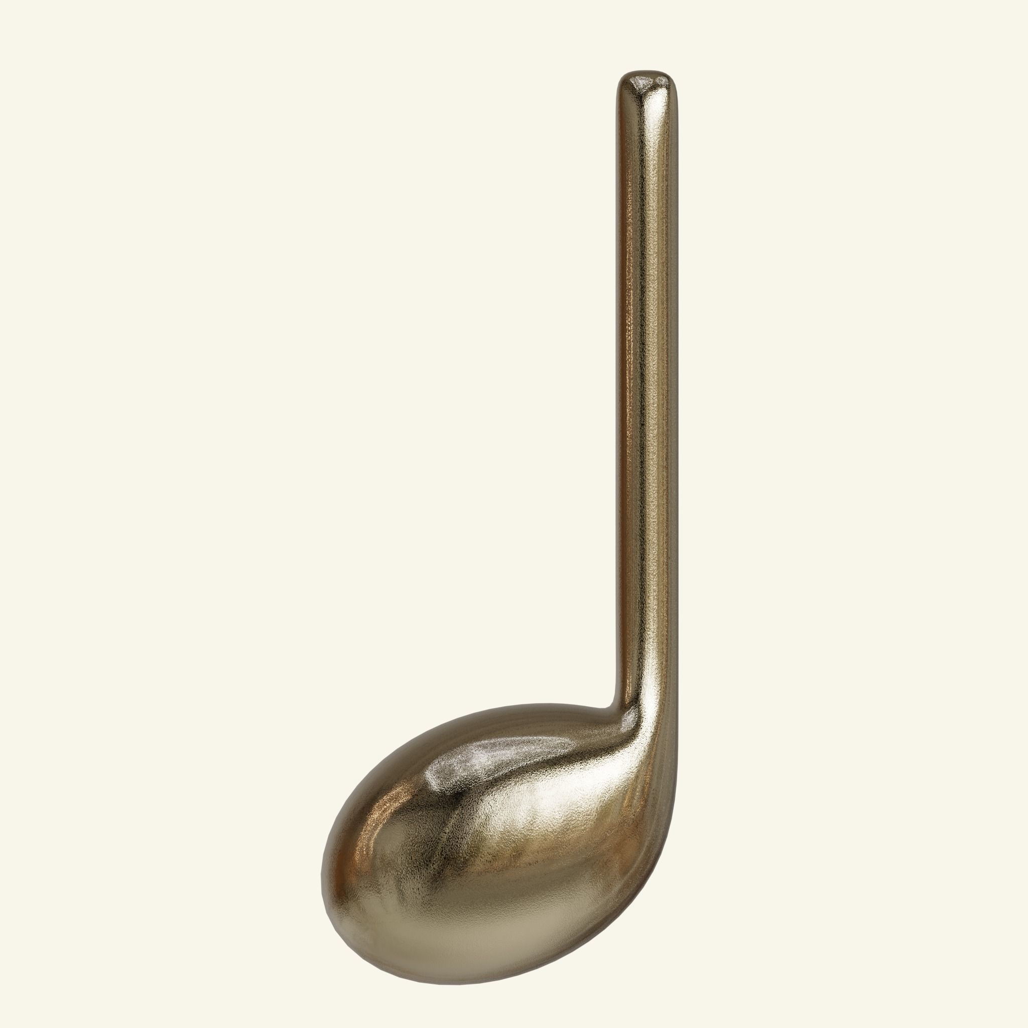 Music Notes Low-Poly Low-poly 3D model_3