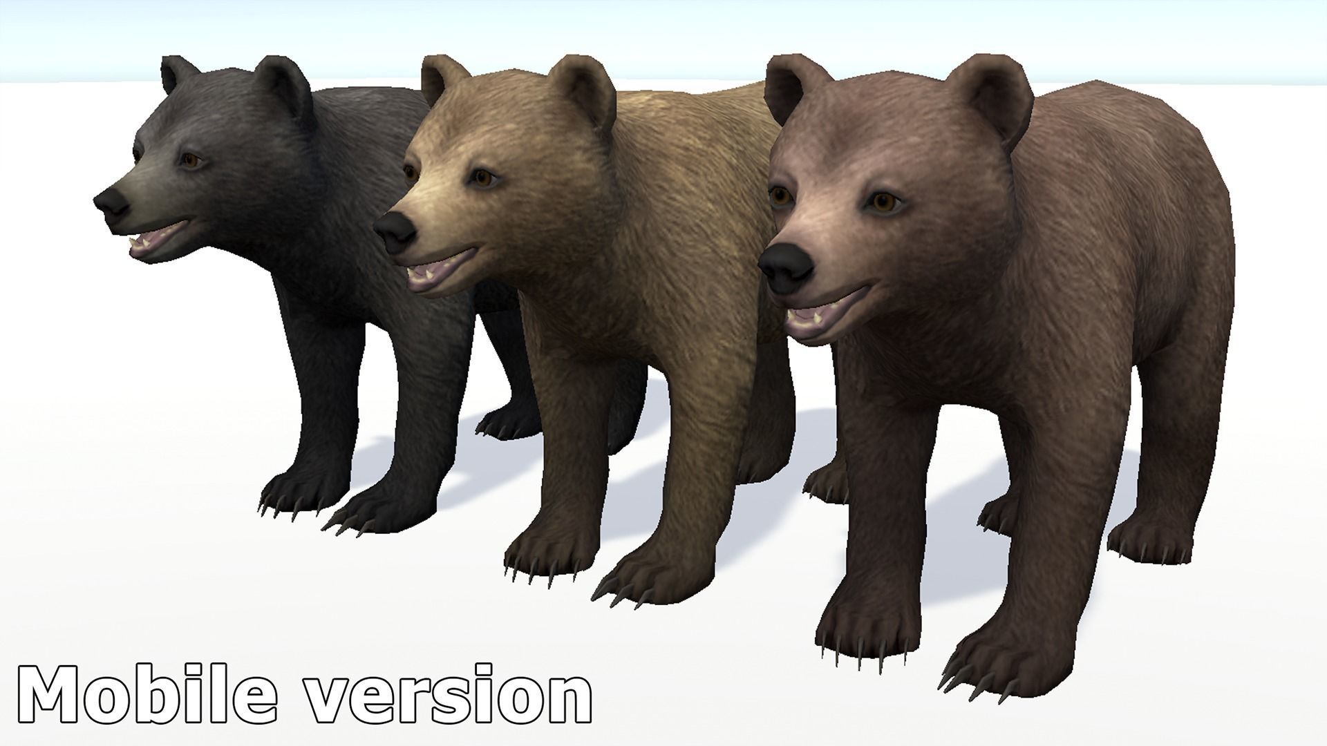 BEAR - FAMILY 3D Model Collection_29