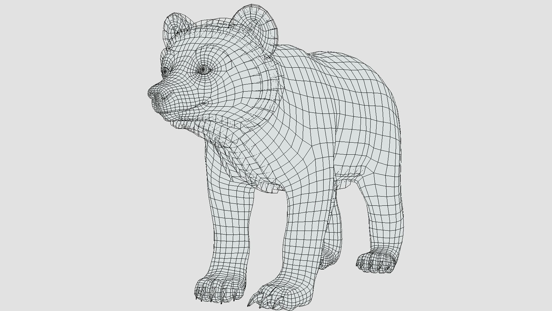 BEAR - FAMILY 3D Model Collection_30