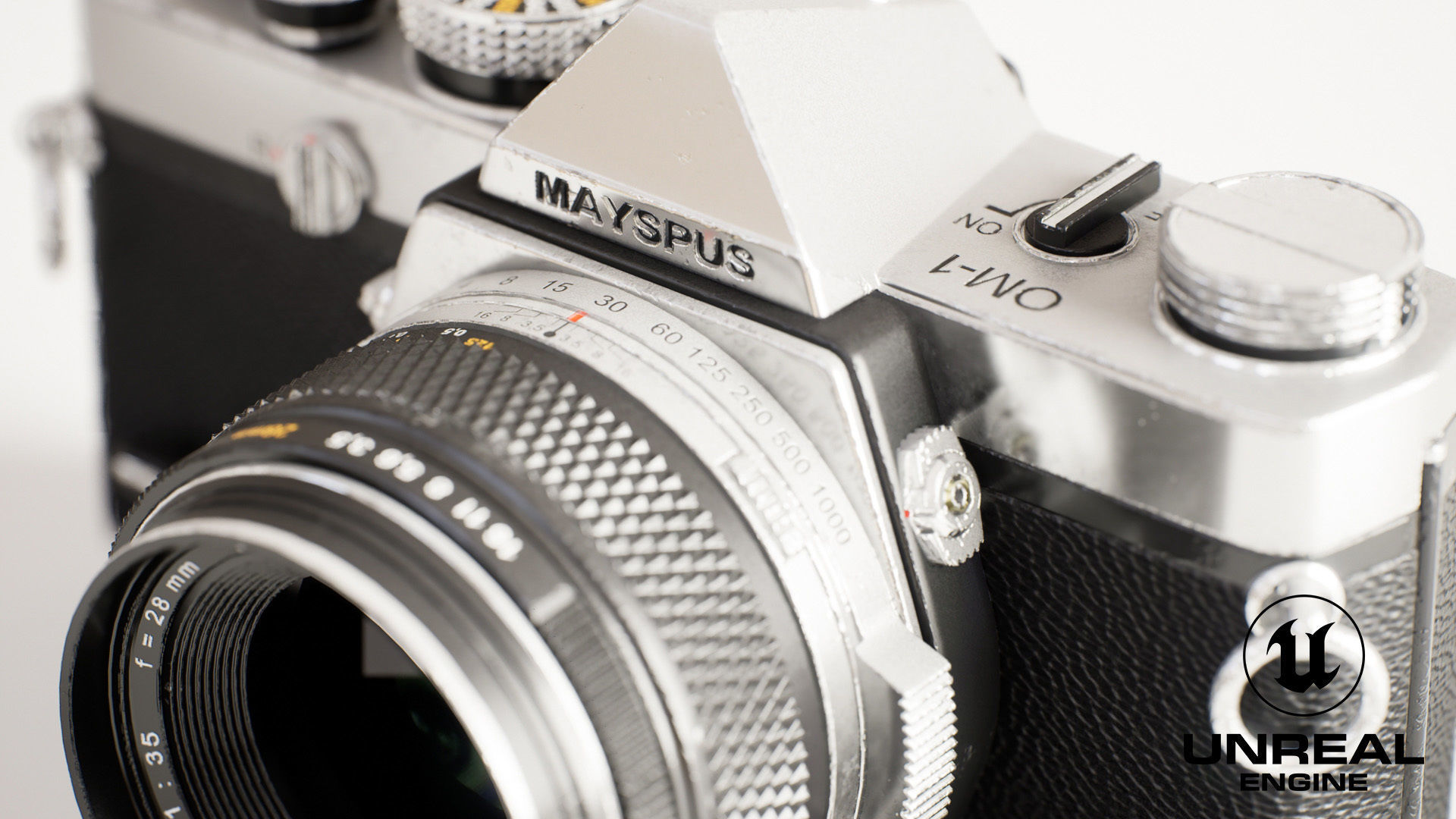 Vintage Camera for Unreal Engine Low-poly 3D model_8