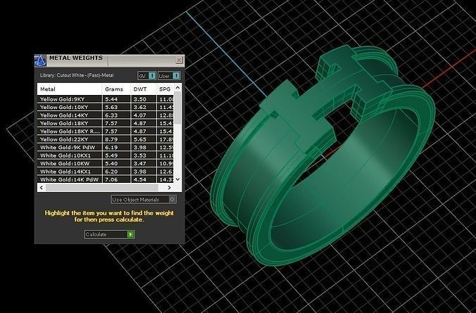 rings 3D model 3D printable | CGTrader