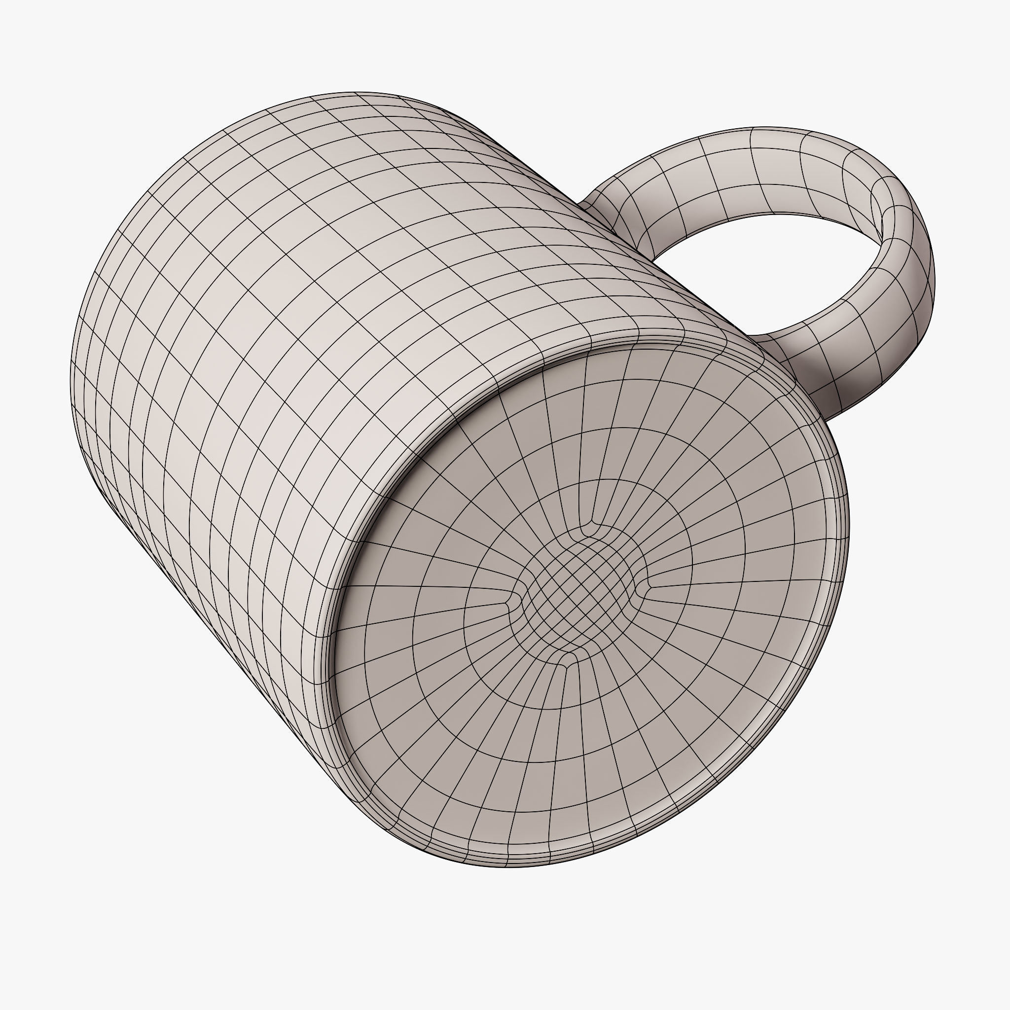 Ceramic Mug 3D model_44