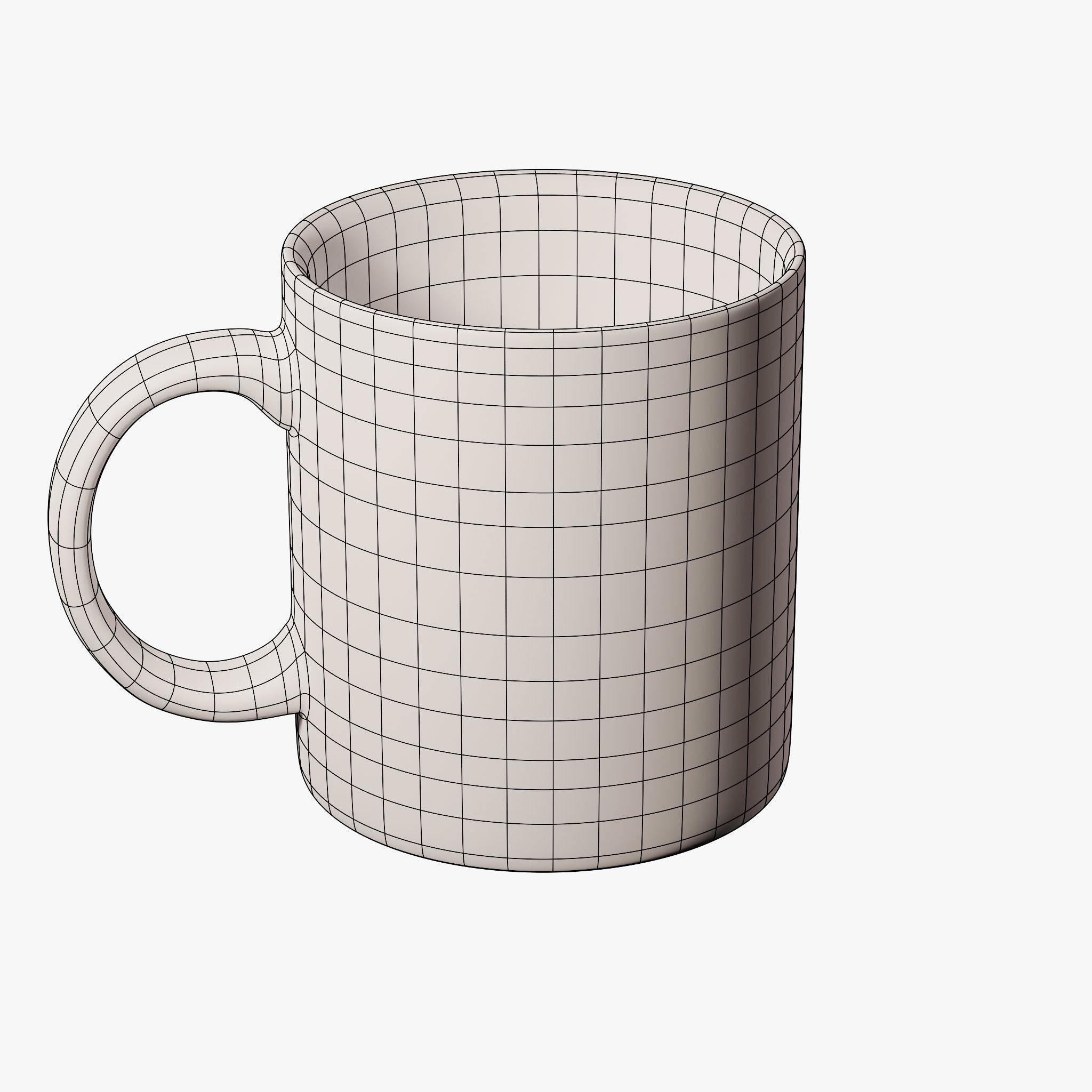 Ceramic Mug 3D model_19