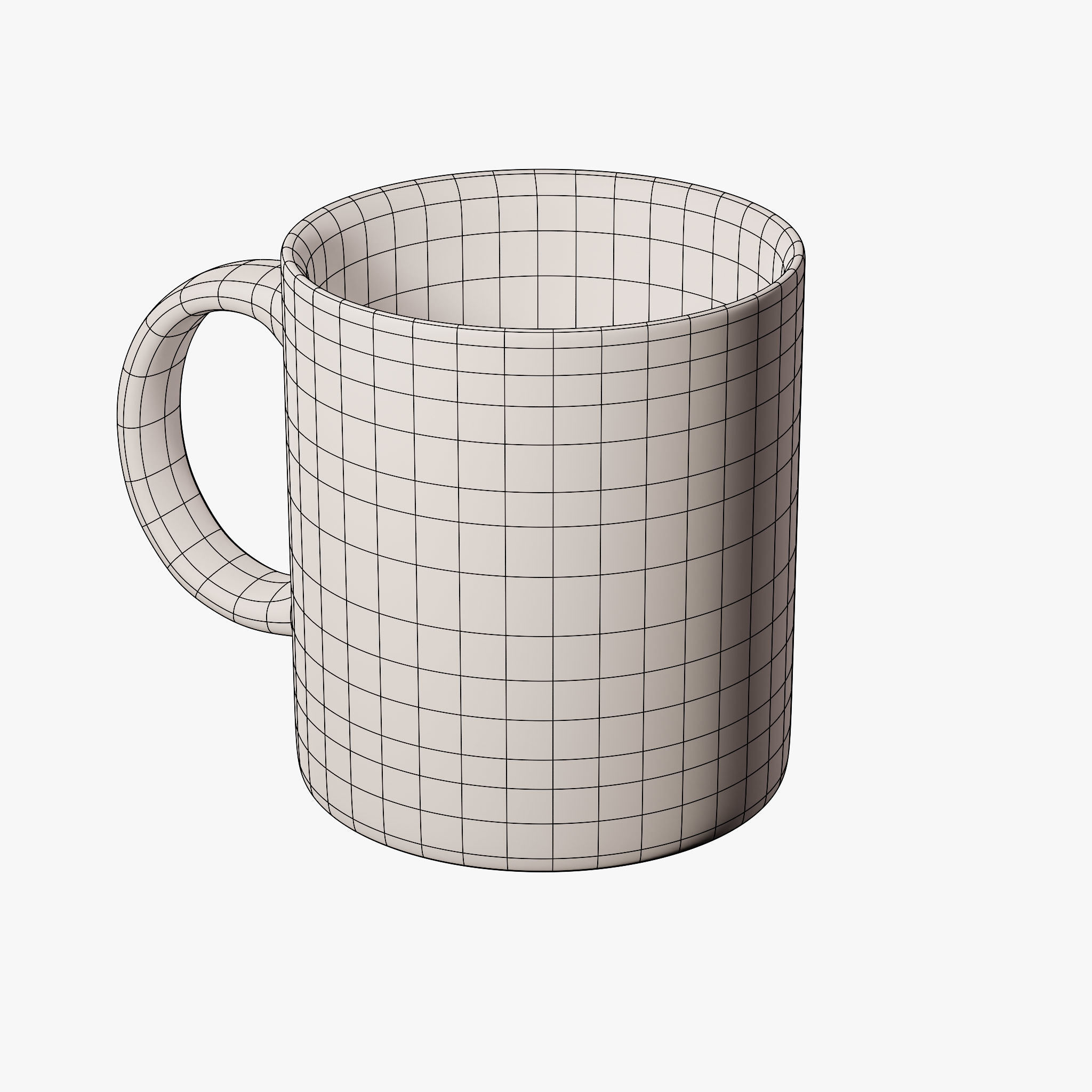 Ceramic Mug 3D model_14
