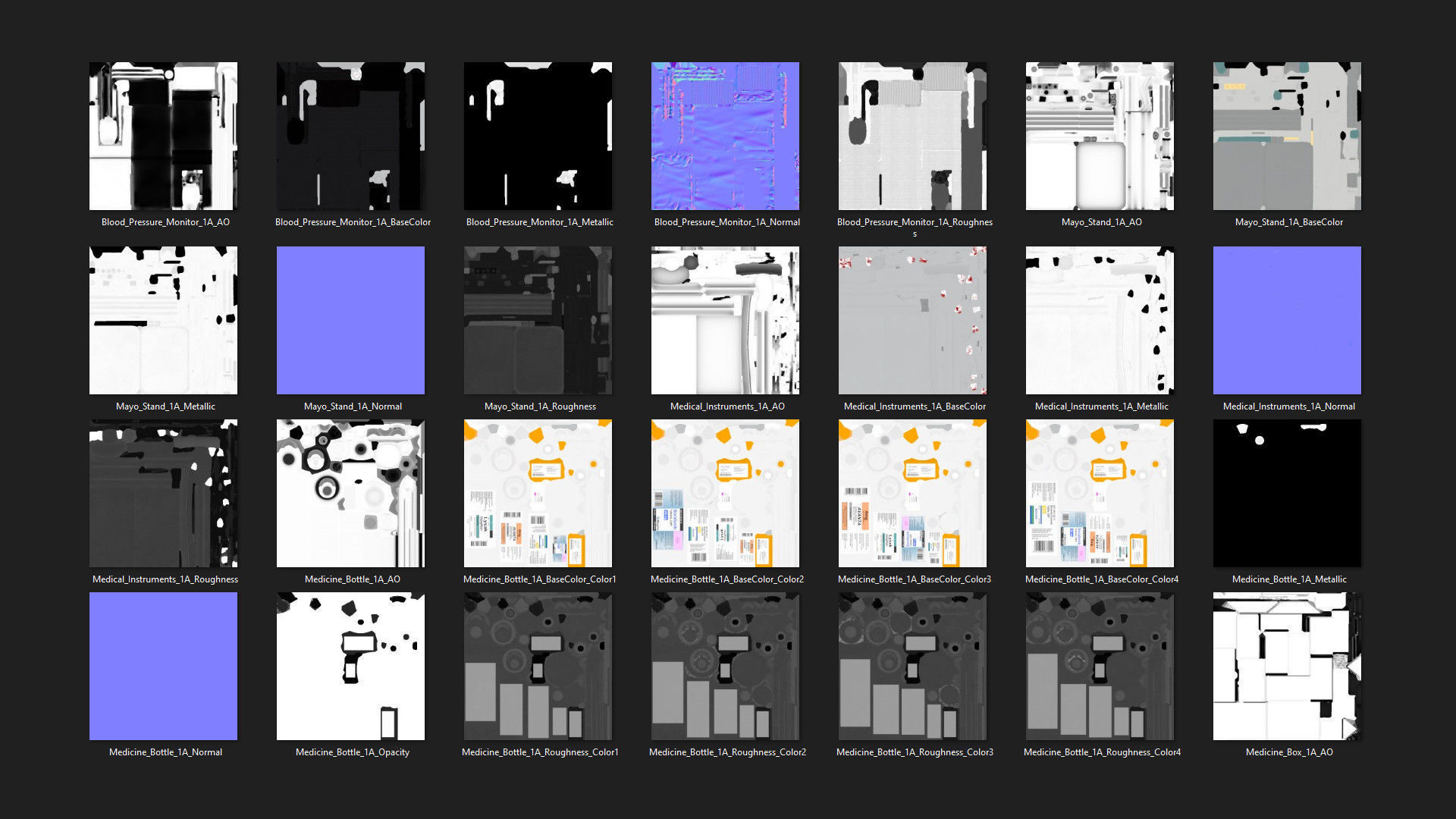 Hospital Props Collection 3A _20