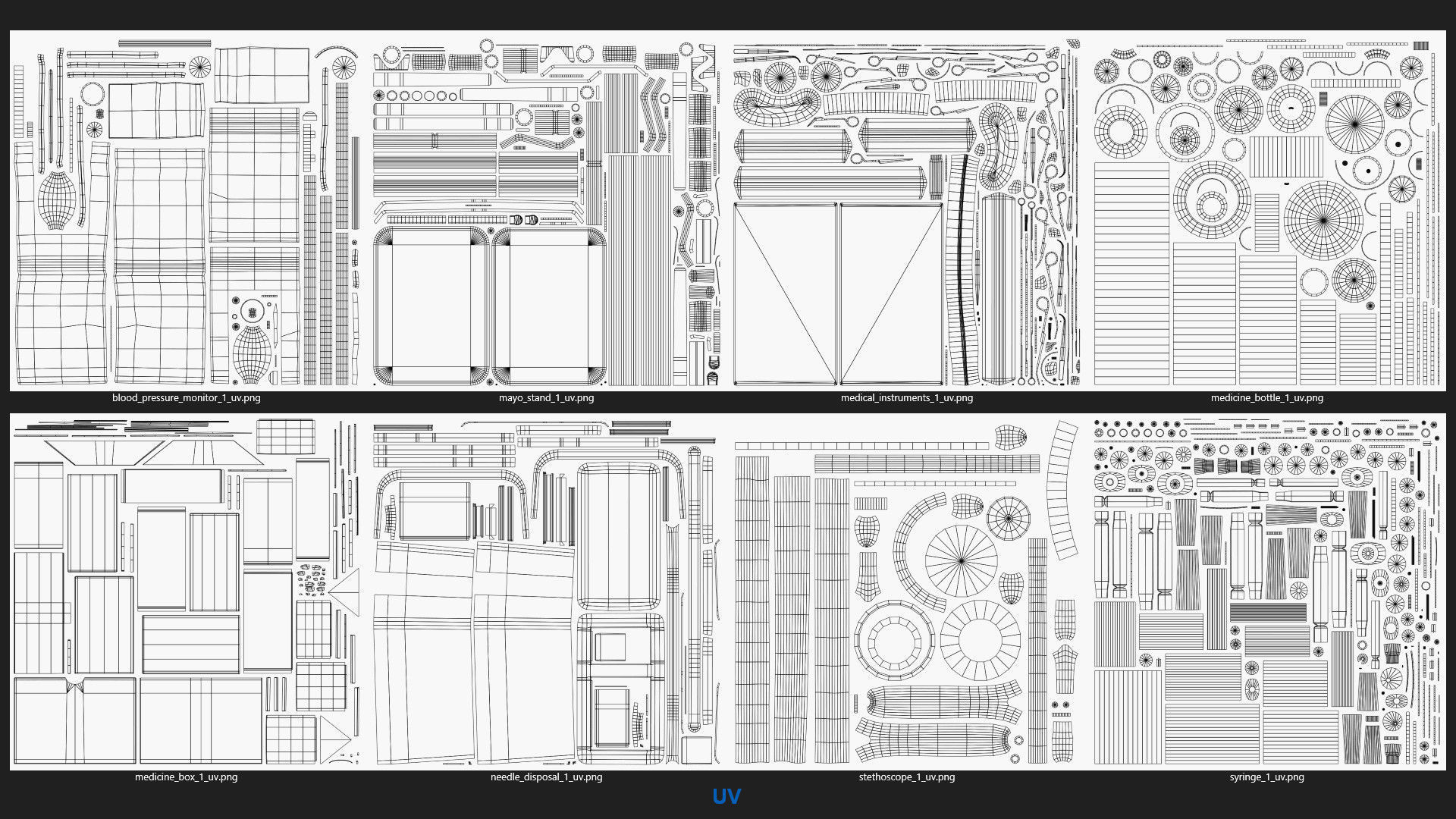 Hospital Props Collection 3A _19