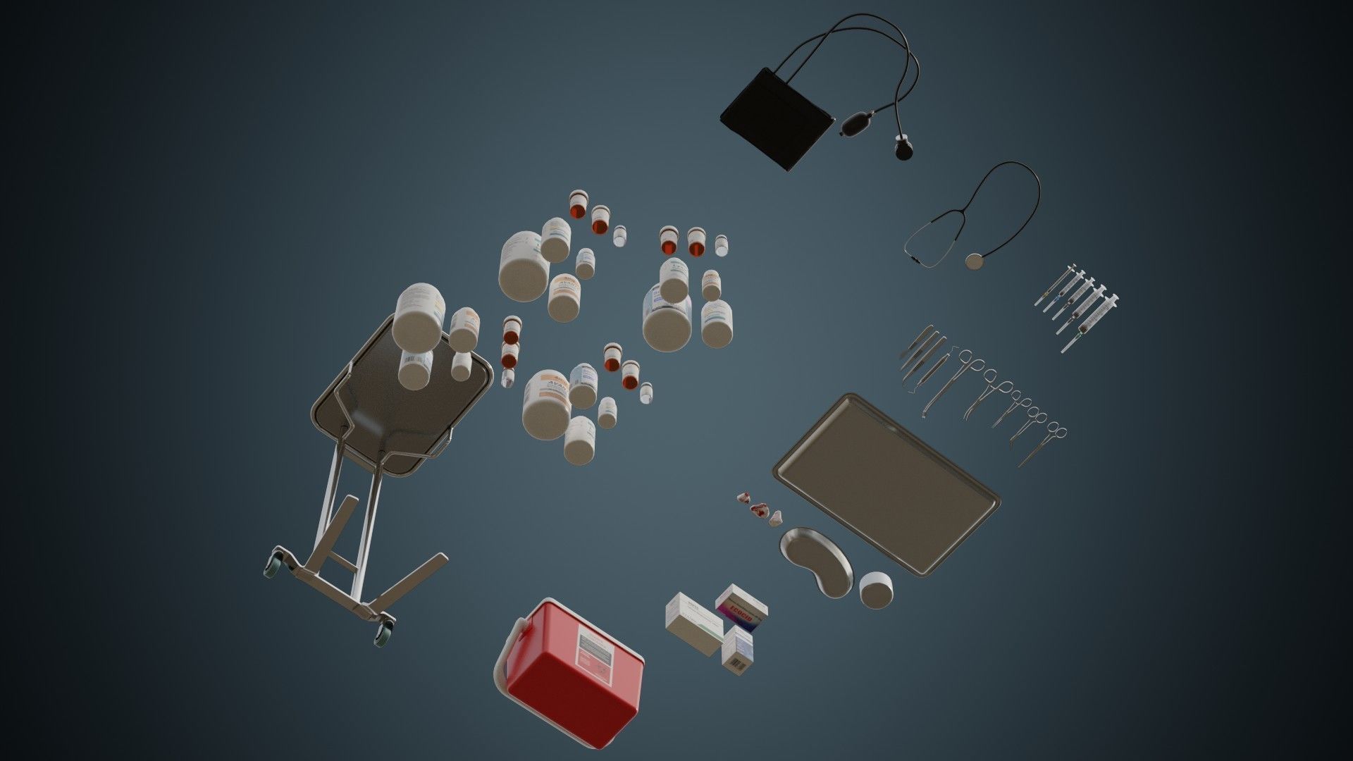 Hospital Props Collection 3A _2