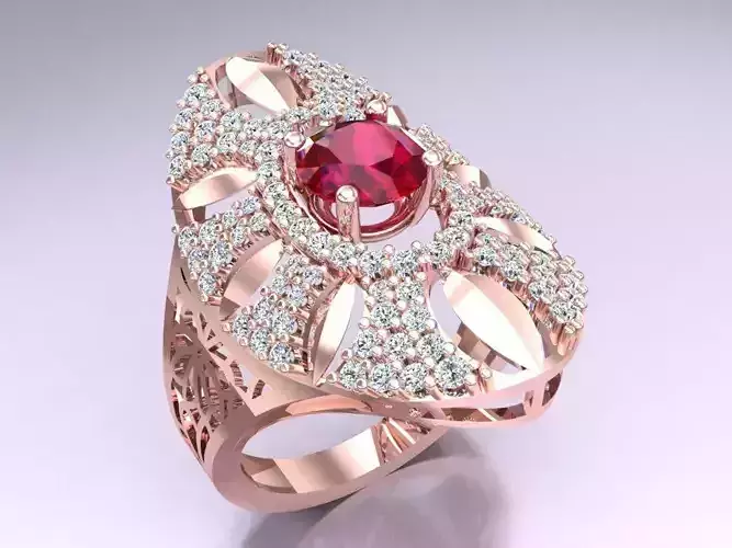 Diamond Ring - Womens Rings - N6498