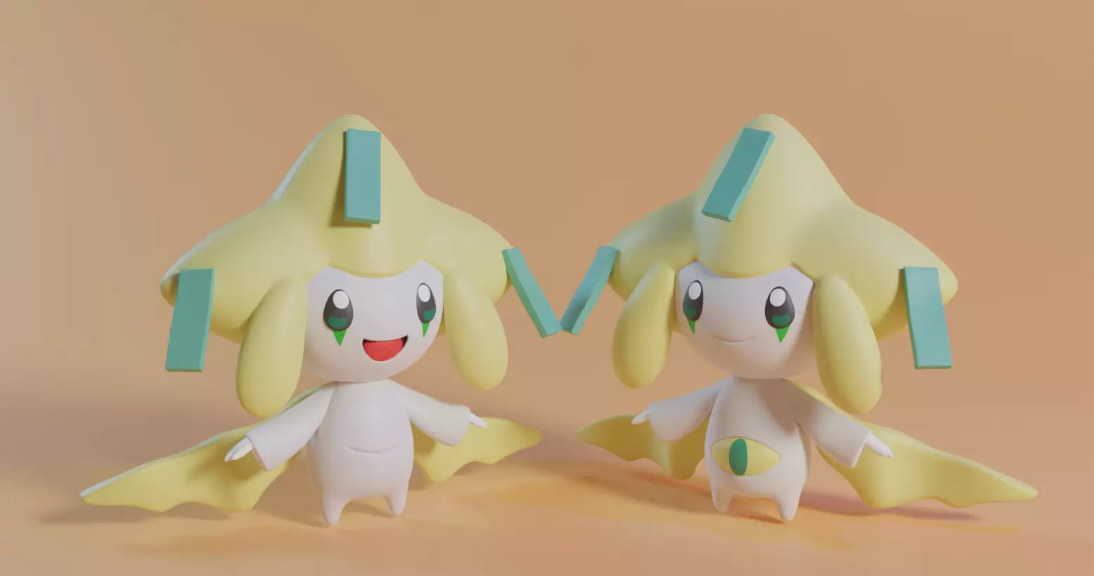 Jirachi-Pokemon Free 3D print model