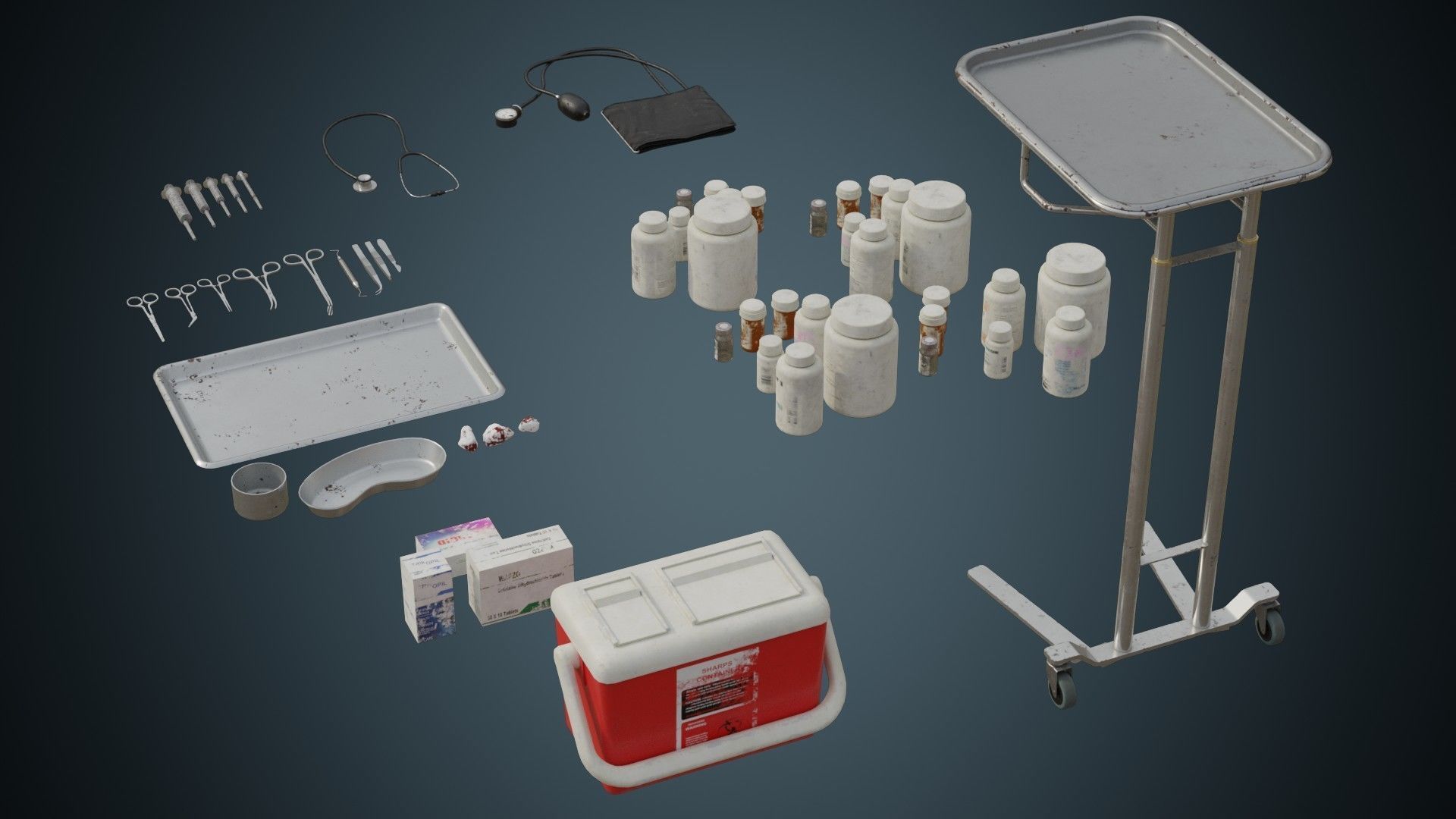 Hospital Props Collection 3B _1