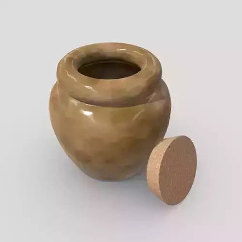 CC0 - Honey Pot Free low-poly 3D model