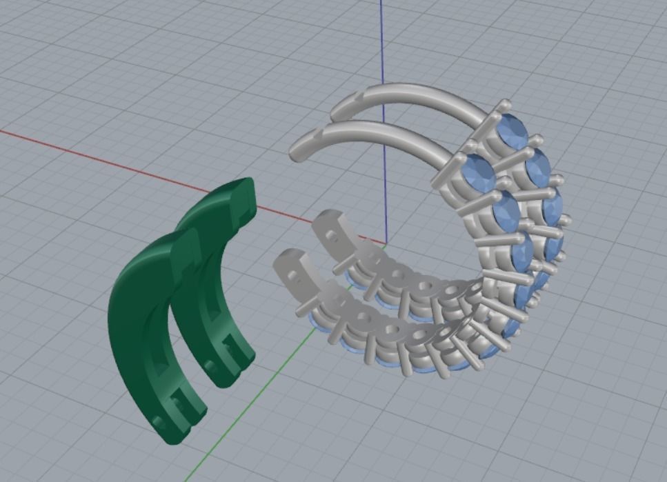 EARRINGS 3D print model_7