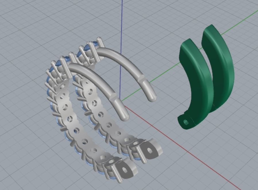 EARRINGS 3D print model_9