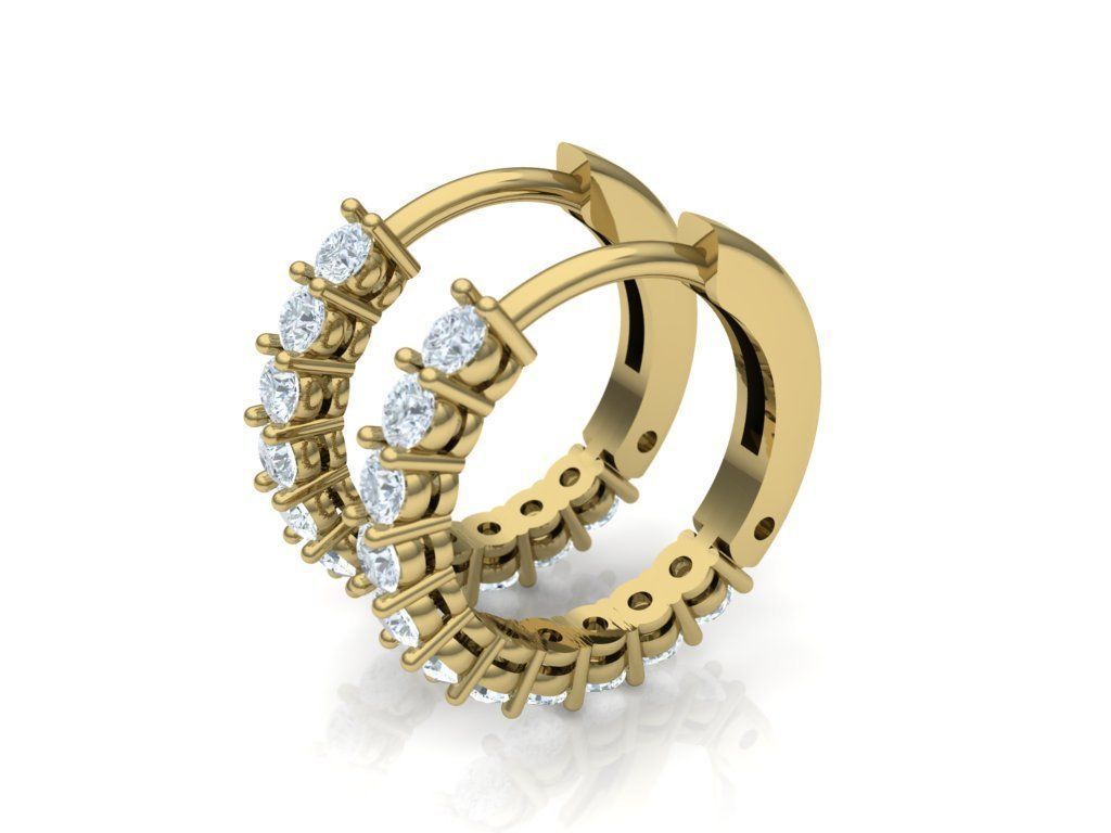 EARRINGS 3D print model_1