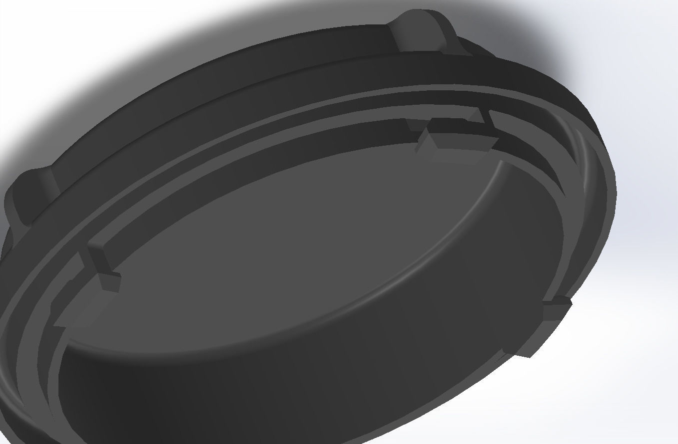 qashqai j10 headlight cover  14735300 13614557405 3D print model_3