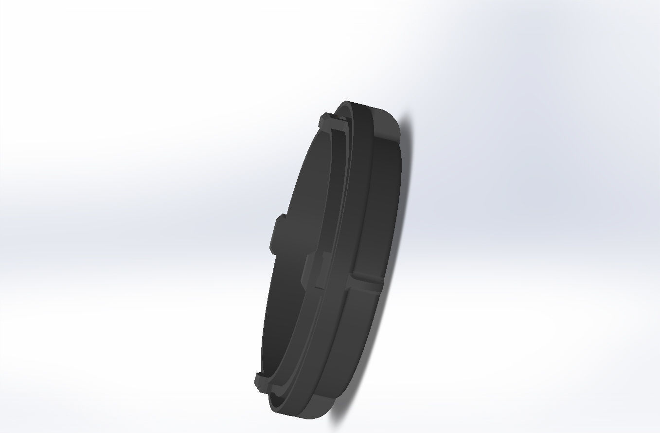 qashqai j10 headlight cover  14735300 13614557405 3D print model_2