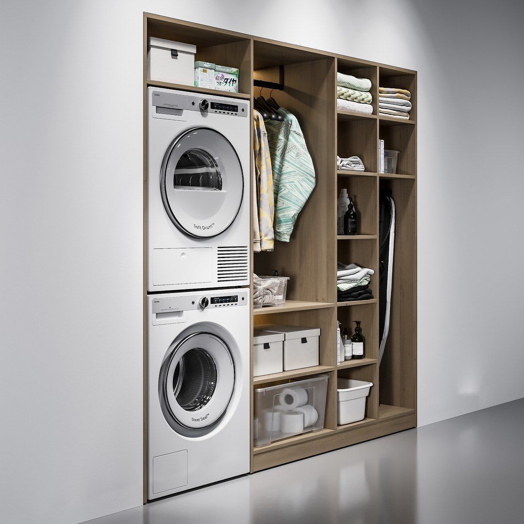 Laundry Room 3D model_7