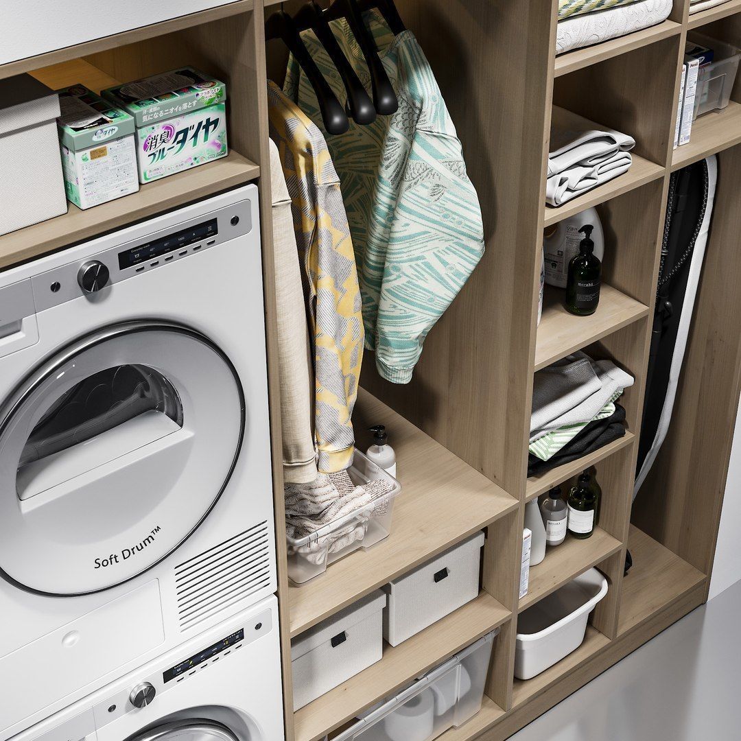 Laundry Room 3D model_6