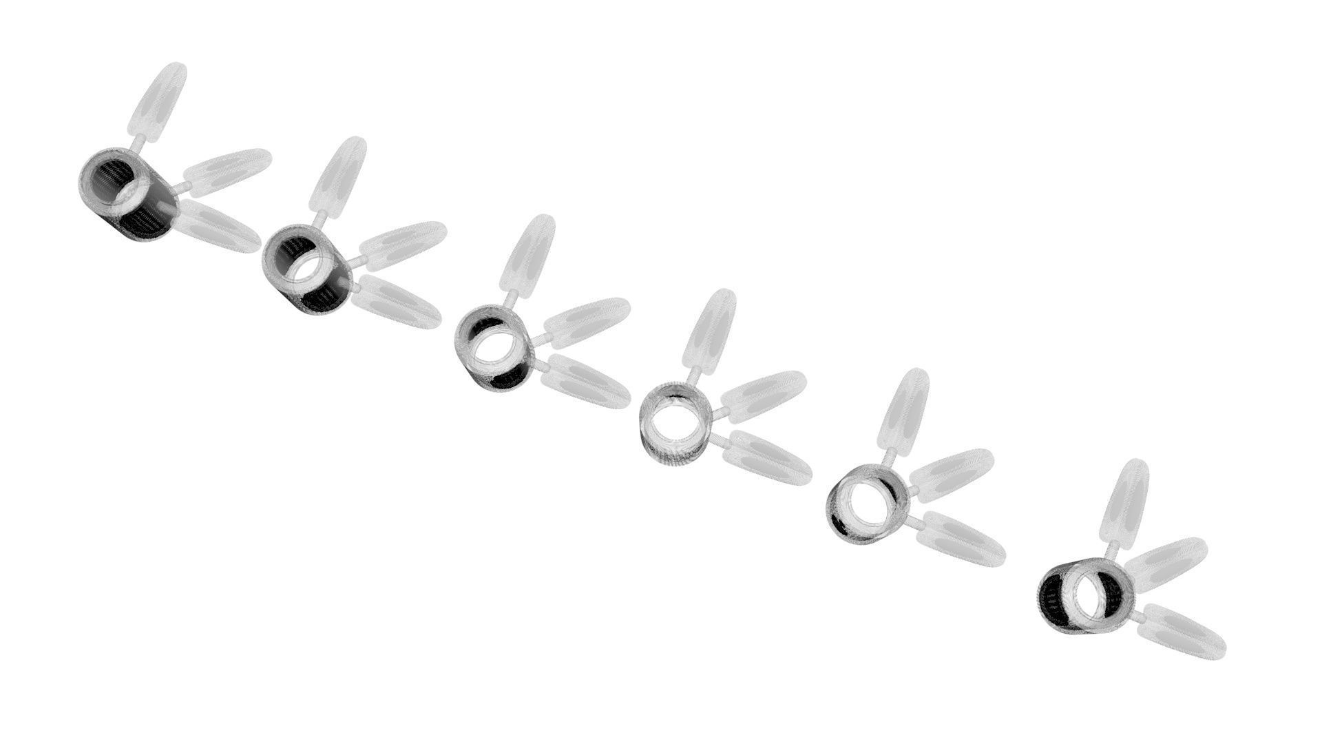 Lego Bamboo Leaves 3D model_16