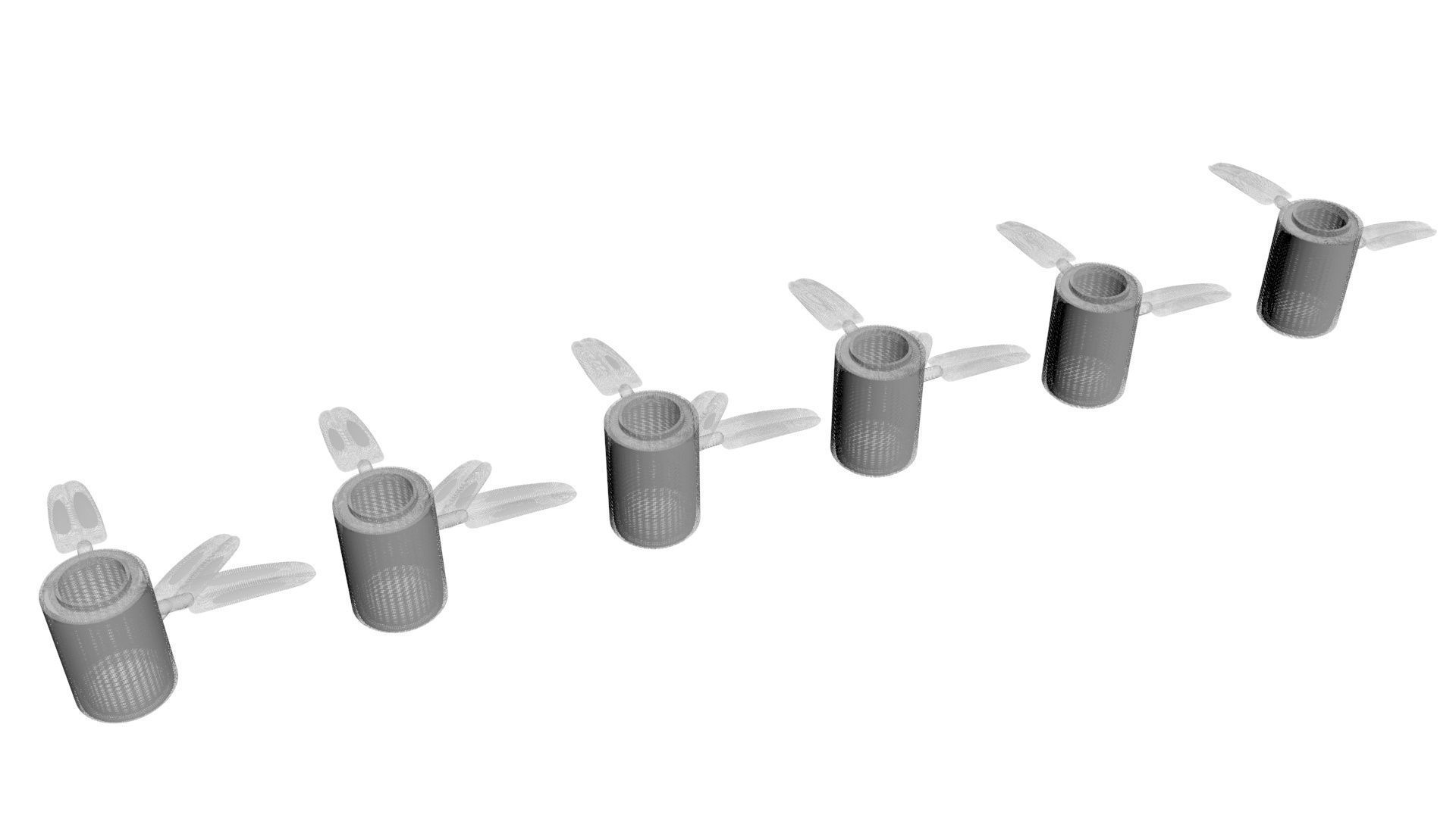 Lego Bamboo Leaves 3D model_15